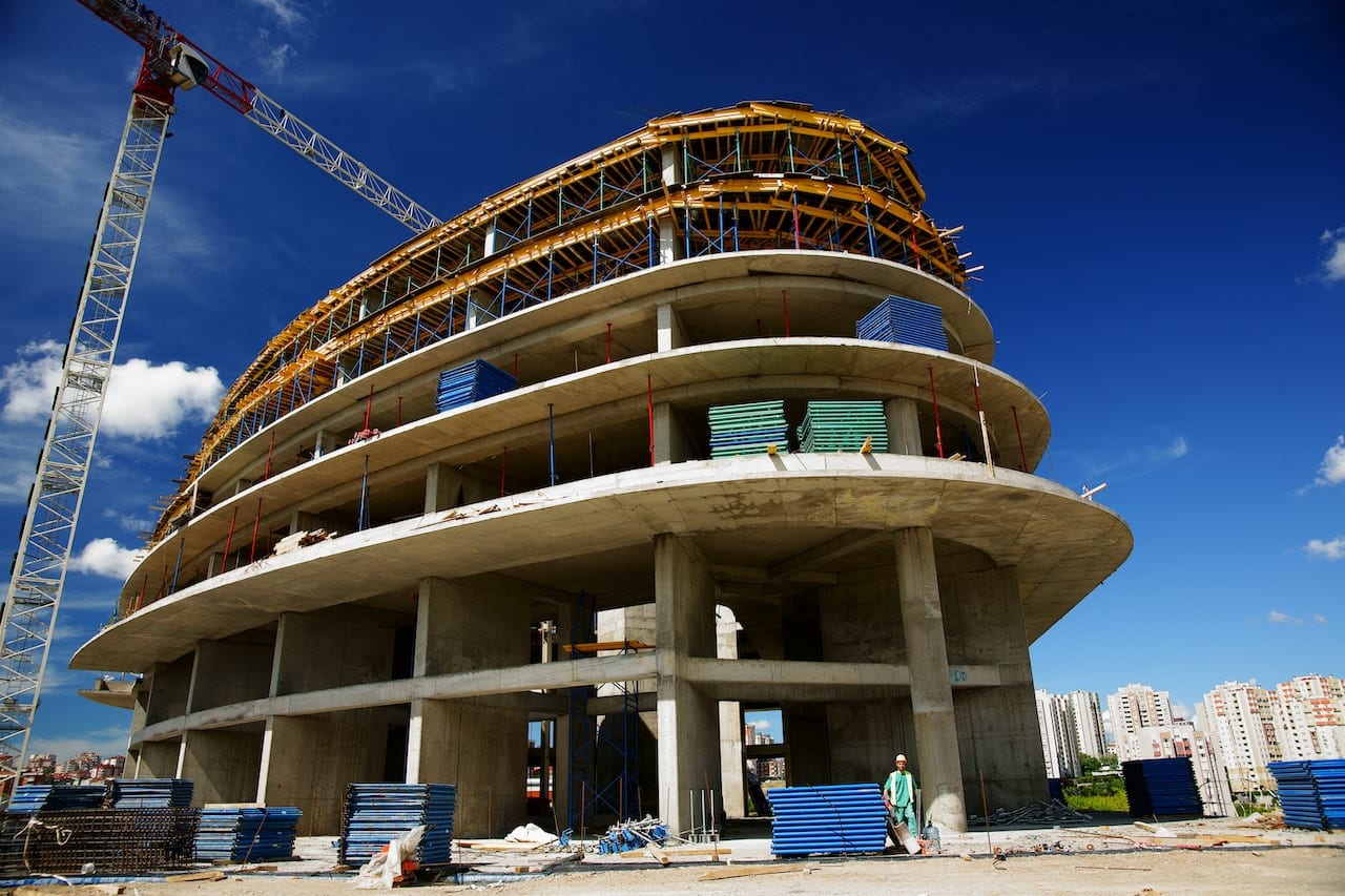 commercial construction site
